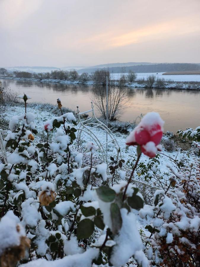 Haus An Der Weser Ferienwohnung Brevorde Dış mekan fotoğraf
