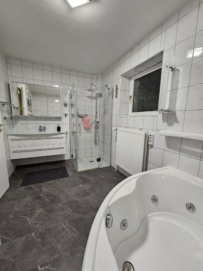 Haus An Der Weser Ferienwohnung Brevorde Dış mekan fotoğraf